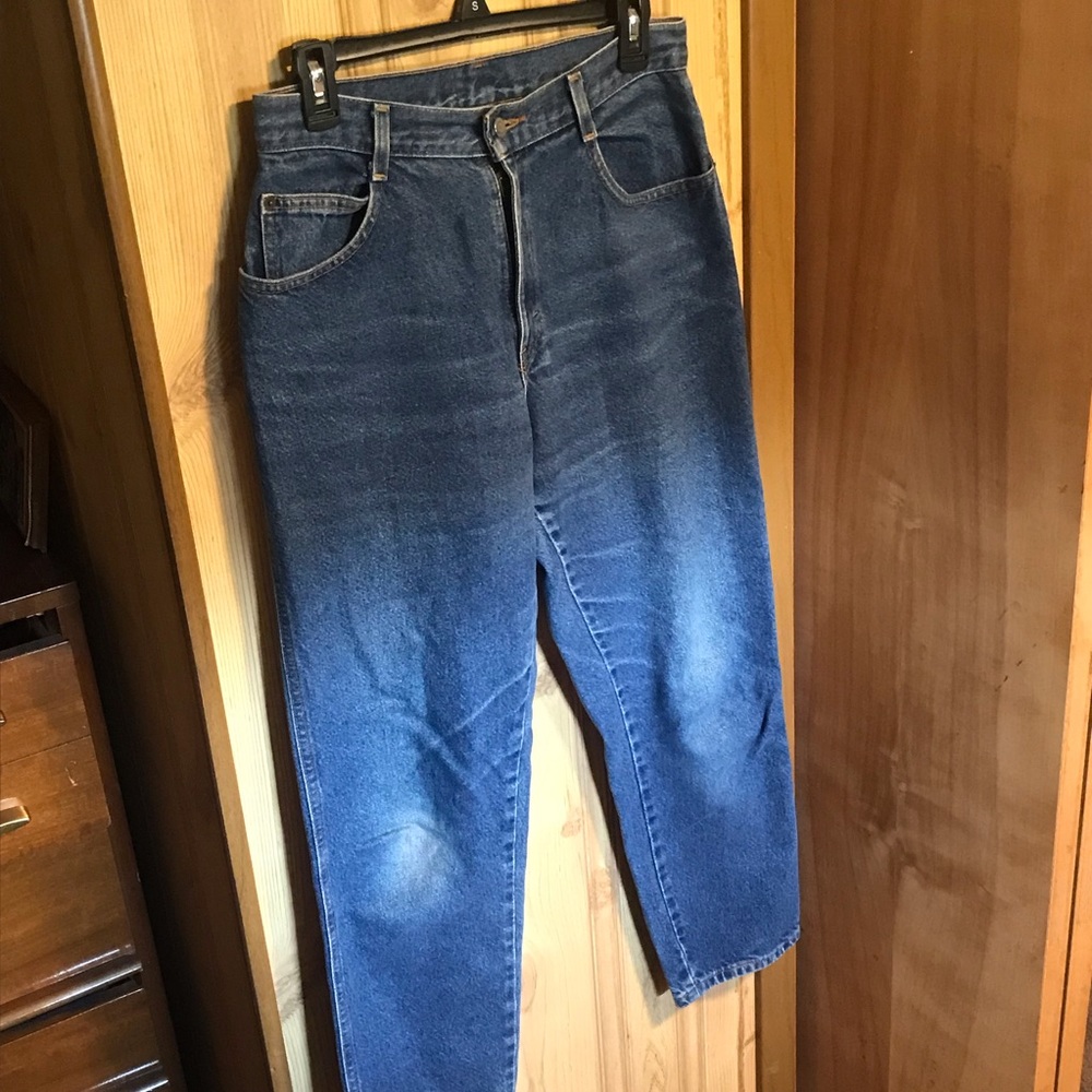 Vintage 1980s Super High Rise Mom Jeans
